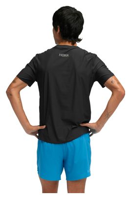 Maglia Hoka Airolite 2.0 a maniche corte da uomo, nero