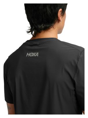 Maglia Hoka Airolite 2.0 a maniche corte da uomo, nero