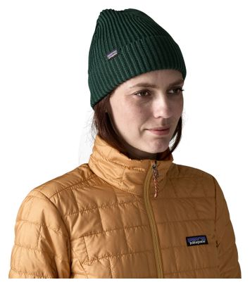 Unisex Patagonia Fishermans Rolled Green Beanie 