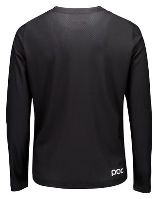 Maillot de manga larga Poc Motion Air Mujer Negro
