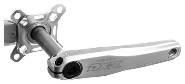 SHIMANO BMX crank DXR Silver