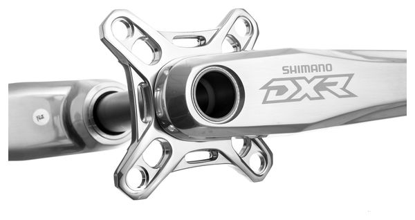 SHIMANO BMX crank DXR Silver