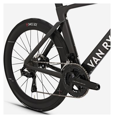Vélo de Route Van Rysel RCR-F Pro Shimano Dura Ace Di2 12V 700 mm Noir Carbon Raw Signature