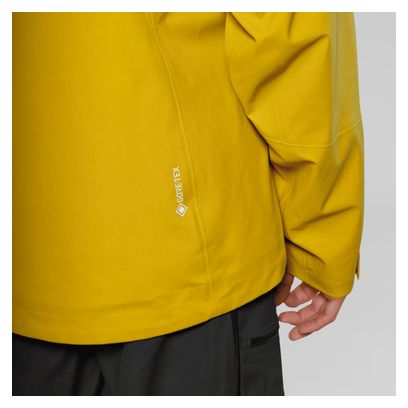 Veste Impermeable Salewa Ortles Gore-Tex 3L Jaune Homme
