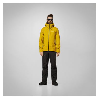 Veste Impermeable Salewa Ortles Gore-Tex 3L Jaune Homme