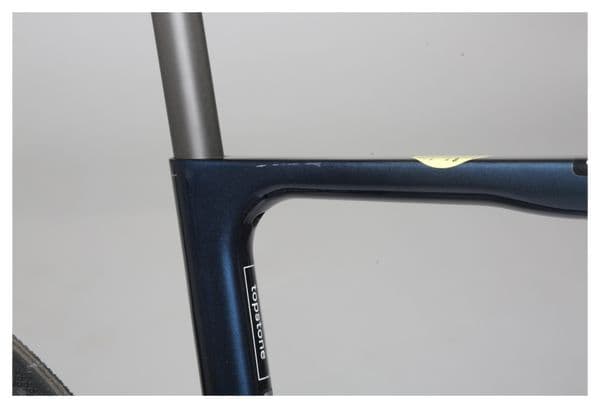 Produit Reconditionné - Gravel Bike Femme Cannondale Topstone Carbon Women's Lefty 3 650b Shimano GRX 11V Bleu Alpine