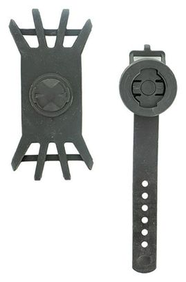 Support smartphone vélo silicone universel compatible compteur garmin P2R Coolride
