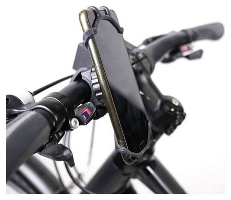 Support smartphone vélo silicone universel compatible compteur garmin P2R Coolride