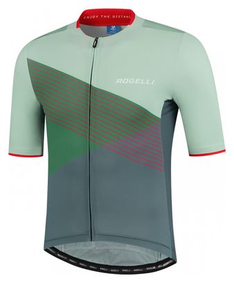 Maillot Manches Courtes Velo Rogelli Spike - Homme