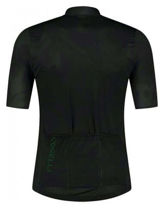 Maillot Manches Courtes Velo Rogelli Jungle - Homme - Vert olive