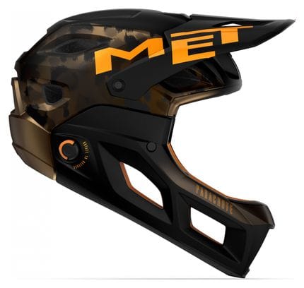 Casque Intégral MET Parachute MCR Mips Bronze Orange Mat
