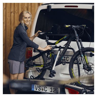 Thule VeloSpace XT 3 Hitch Mounted Bike Carrier 3 Bikes Black Aluminium