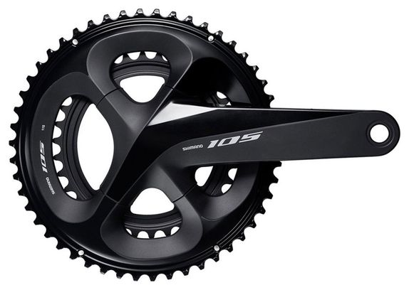 Pédalier Shimano 105 FC-R7000 11V 50/34T Noir | Alltricks.fr