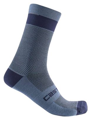 Castelli Alpha 18 Socks Blue