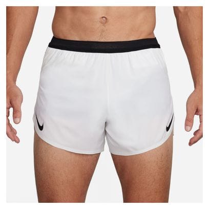 Nike Dri-Fit ADV Aeroswift 4in White split shorts