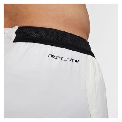 Pantalón Corto <strong>Nike Dri-Fit ADV Aeroswift 4in White Split</strong>