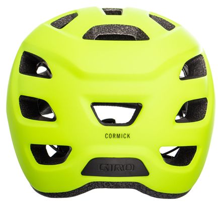 Casque Urbain Giro Cormick Jaune Noir Mat