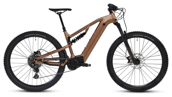 Rockrider E-Expl 700 S Shimano Deore 10V 630Wh 29'' Bruin Volledig geveerde elektrische mountainbike 2024