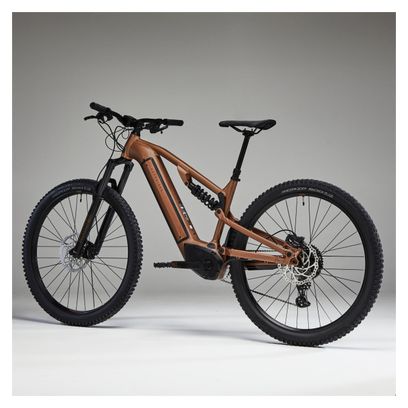 Rockrider E-Expl 700 S Shimano Deore 10V 630Wh 29'' Brown 2024 All-Suspension Electric Mountain Bike