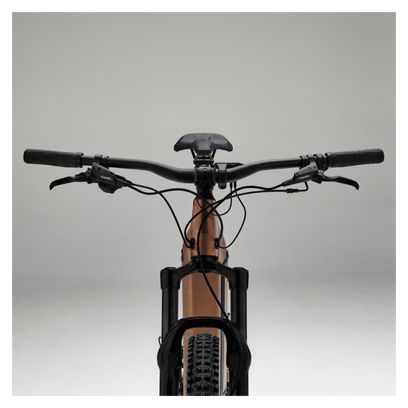 Rockrider E-Expl 700 S Shimano Deore 10V 630Wh 29'' Brown 2024 All-Suspension Electric Mountain Bike