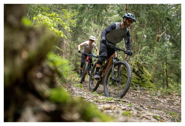 Rockrider E-Expl 700 S Shimano Deore 10V 630Wh 29'' Brown 2024 All-Suspension Electric Mountain Bike