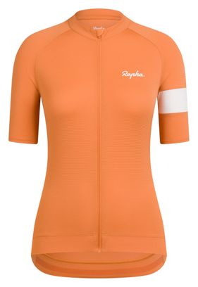 Rapha Core Lightweight Orange Women's Short Sleeve Jersey