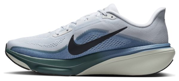 Nike Pegasus 42 hardloopschoenen, wit/blauw, heren