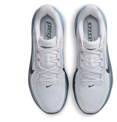 Nike Pegasus 42 hardloopschoenen, wit/blauw, heren