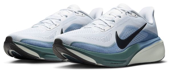 Nike Pegasus 42 hardloopschoenen, wit/blauw, heren
