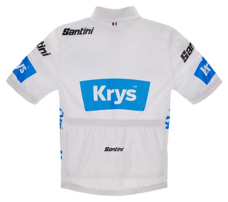 Maillot Manches Courtes Santini Tour de France Meilleur Jeune Enfant