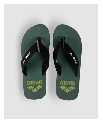 Arena Sand teenslippers Green