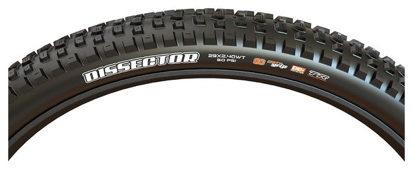 Maxxis Dissector 29'' mountainbikeband, soepel, 60 TPI, Tubeless Ready, MaxxTerra Exo+, zwart