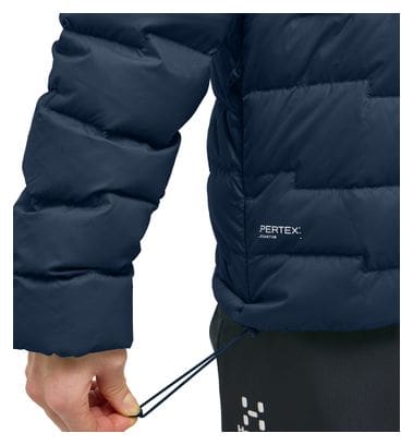 Doudoune Femme Haglöfs ROC Flash Down Hood Bleu