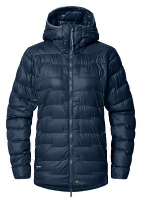 Doudoune Femme Haglöfs ROC Flash Down Hood Bleu