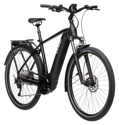Bicicleta eléctrica urbana Cube Touring Hybrid Pro 625 Shimano Deore 10S 625 Wh 700 mm Negro 2021