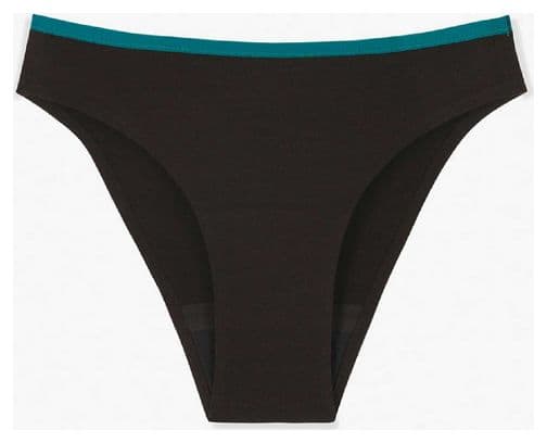 Culotte Menstruelle coton - Flux moyen - Noir