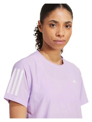Adidas Performance Own the Run Women's Pink Short Sleeve Jersey