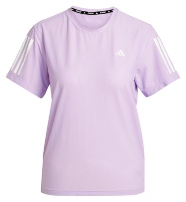 Adidas Performance Own the Run Women's Pink Short Sleeve Jersey