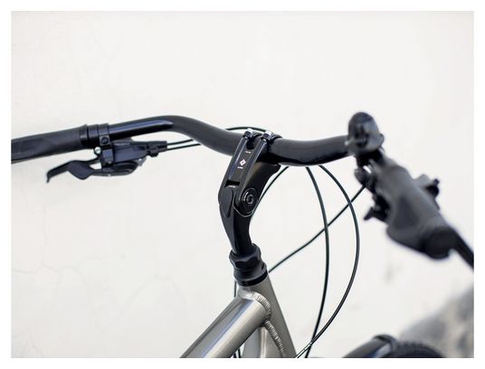 Bici da città elettrica Trek Verve + 2 Lowstep Shimano Altus 9V 300wh Matt Gunmetal 2020