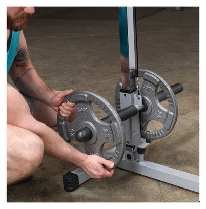 Machine à tirage dorsal Fitness Powerline acier