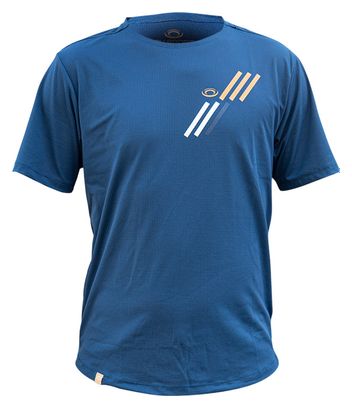 BV Sport Light Navy/Orange Uniseks trui met korte mouwen