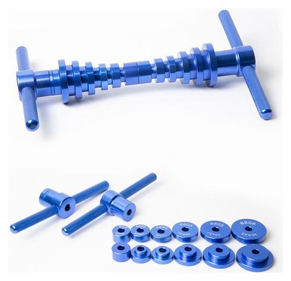 Kit Professionnel d’Installation de Roulements pour Vélo avec boîte - Compatible Moyeu de Roue