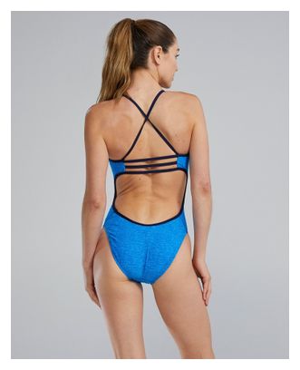 Damesbadpak Tyr Lapped Trinityfit Blauw