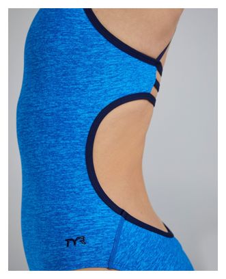 Damesbadpak Tyr Lapped Trinityfit Blauw