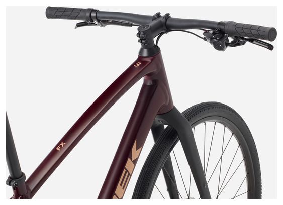 Trek FX Sport AL 3 Shimano Cues 10V 700 mm Rosso 2026 Fitness Bike