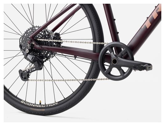 Trek FX Sport AL 3 Shimano Cues 10V 700 mm Rosso 2026 Fitness Bike