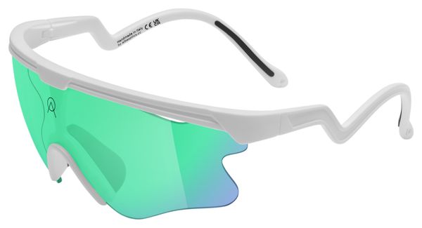 Alba Optics Occhiali Delta White Vzum F-Lens Beetle Lei