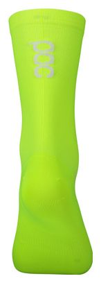 POC Fluo Mid Socks Fluo Yellow/Green