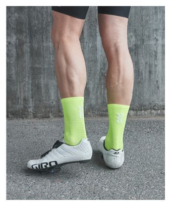 POC Fluo Mid Socks Fluo Geel/Groen