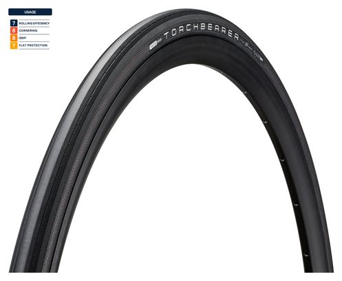 Pneu Route American Classic Torchbearer 700 mm Tubeless Ready Souple Stage 4S Armor Rubberforce S
